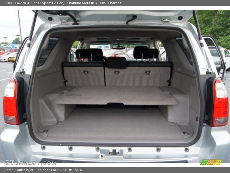  2006 4Runner Sport Edition Trunk
