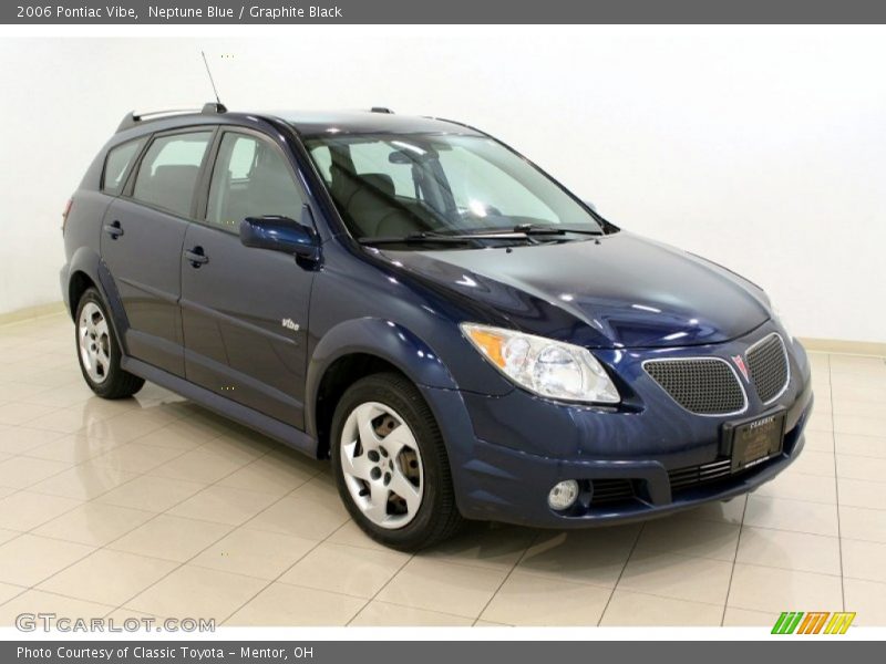 Neptune Blue / Graphite Black 2006 Pontiac Vibe