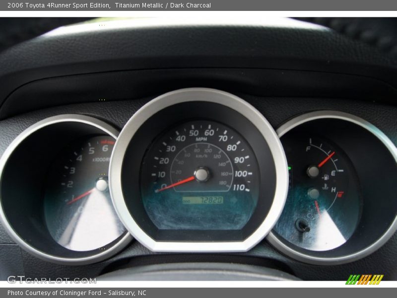 Titanium Metallic / Dark Charcoal 2006 Toyota 4Runner Sport Edition