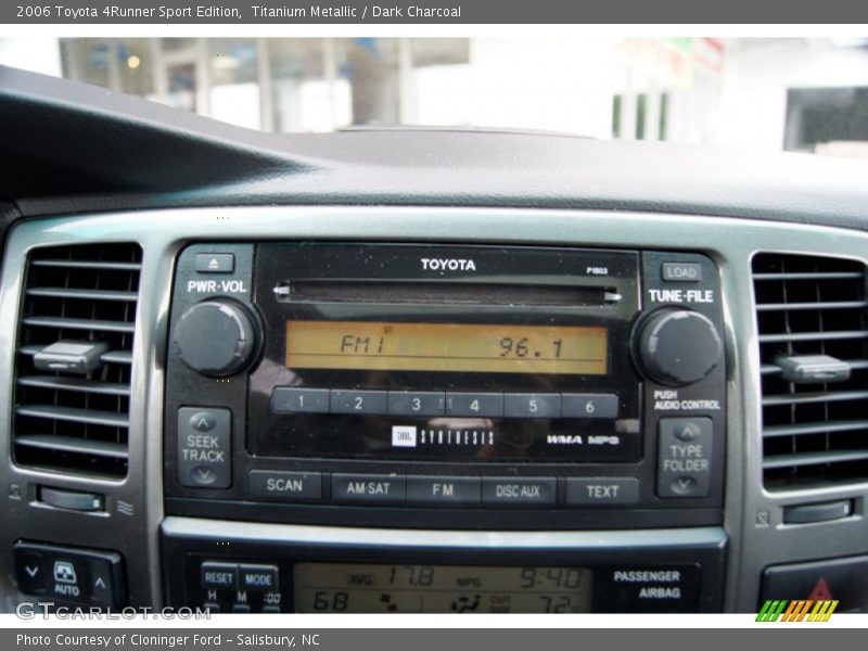 Titanium Metallic / Dark Charcoal 2006 Toyota 4Runner Sport Edition