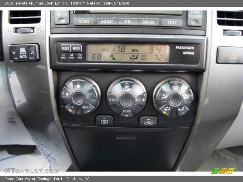 Titanium Metallic / Dark Charcoal 2006 Toyota 4Runner Sport Edition