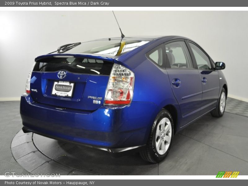 Spectra Blue Mica / Dark Gray 2009 Toyota Prius Hybrid