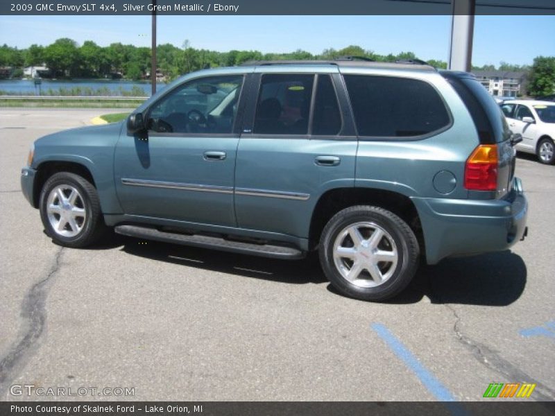 Silver Green Metallic / Ebony 2009 GMC Envoy SLT 4x4