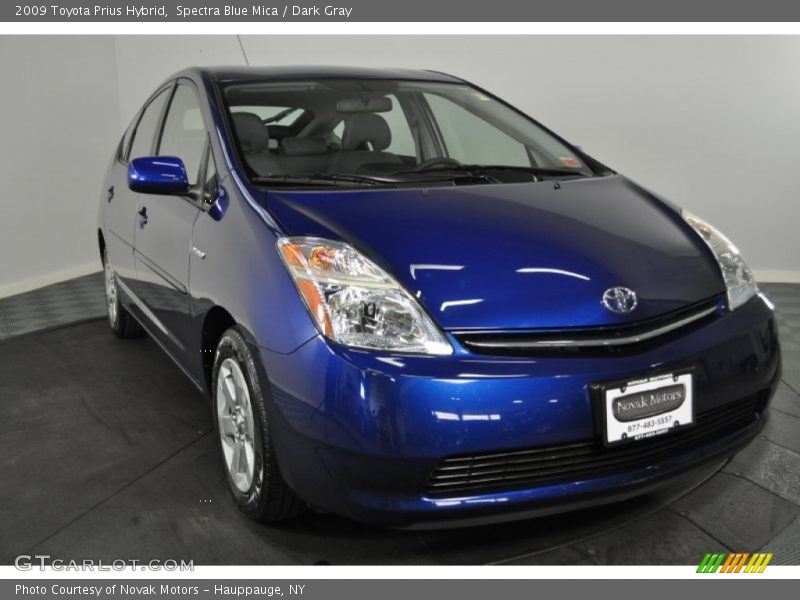 Spectra Blue Mica / Dark Gray 2009 Toyota Prius Hybrid