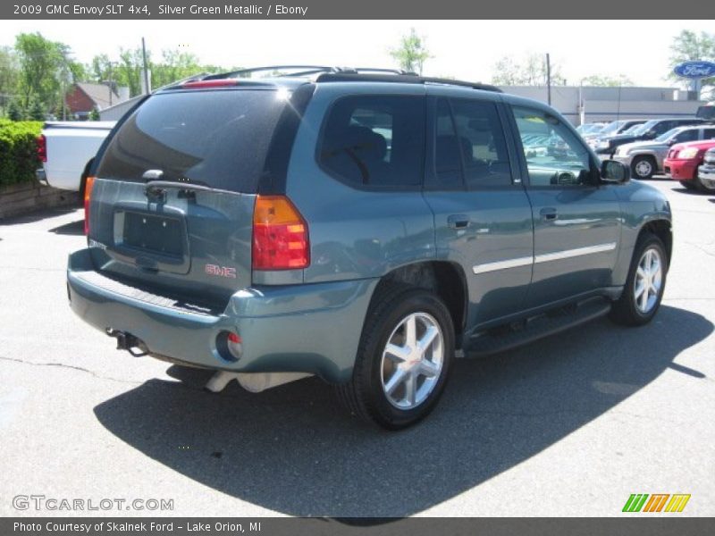 Silver Green Metallic / Ebony 2009 GMC Envoy SLT 4x4