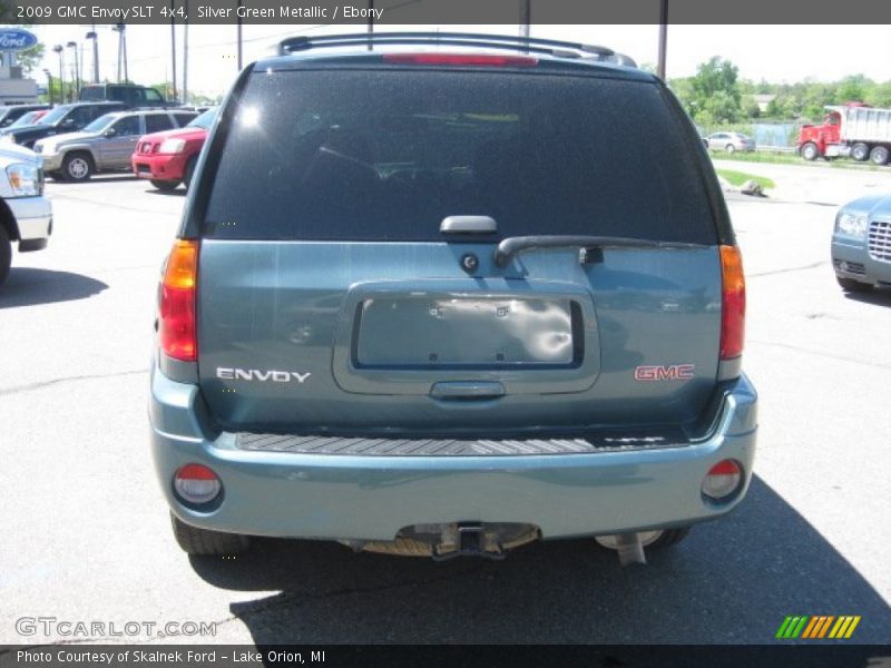 Silver Green Metallic / Ebony 2009 GMC Envoy SLT 4x4