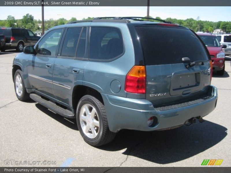Silver Green Metallic / Ebony 2009 GMC Envoy SLT 4x4