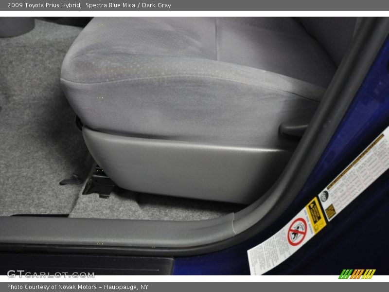 Spectra Blue Mica / Dark Gray 2009 Toyota Prius Hybrid