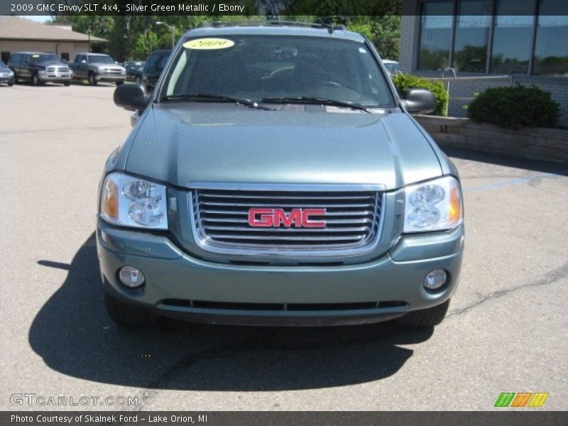 Silver Green Metallic / Ebony 2009 GMC Envoy SLT 4x4