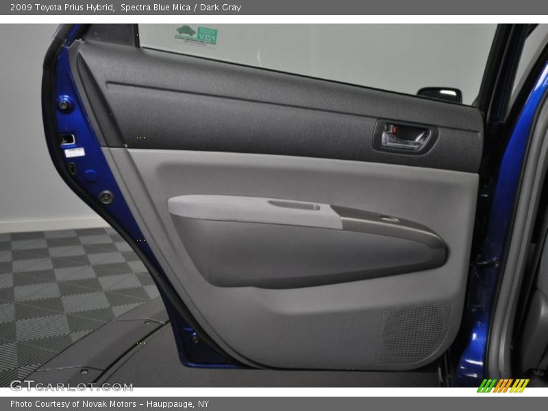 Spectra Blue Mica / Dark Gray 2009 Toyota Prius Hybrid