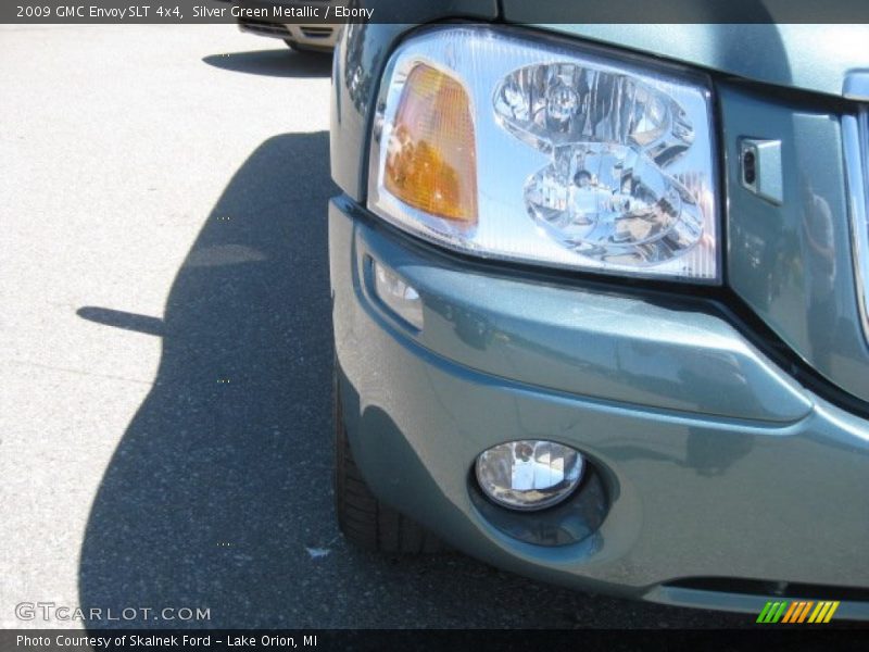Silver Green Metallic / Ebony 2009 GMC Envoy SLT 4x4