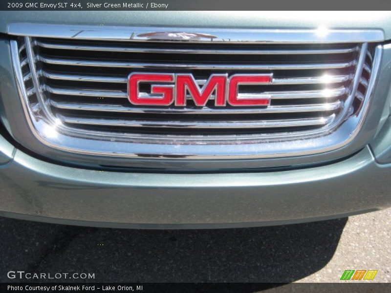 Silver Green Metallic / Ebony 2009 GMC Envoy SLT 4x4
