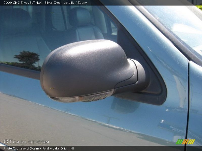 Silver Green Metallic / Ebony 2009 GMC Envoy SLT 4x4