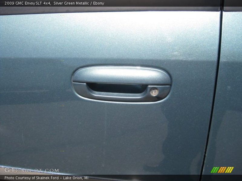 Silver Green Metallic / Ebony 2009 GMC Envoy SLT 4x4