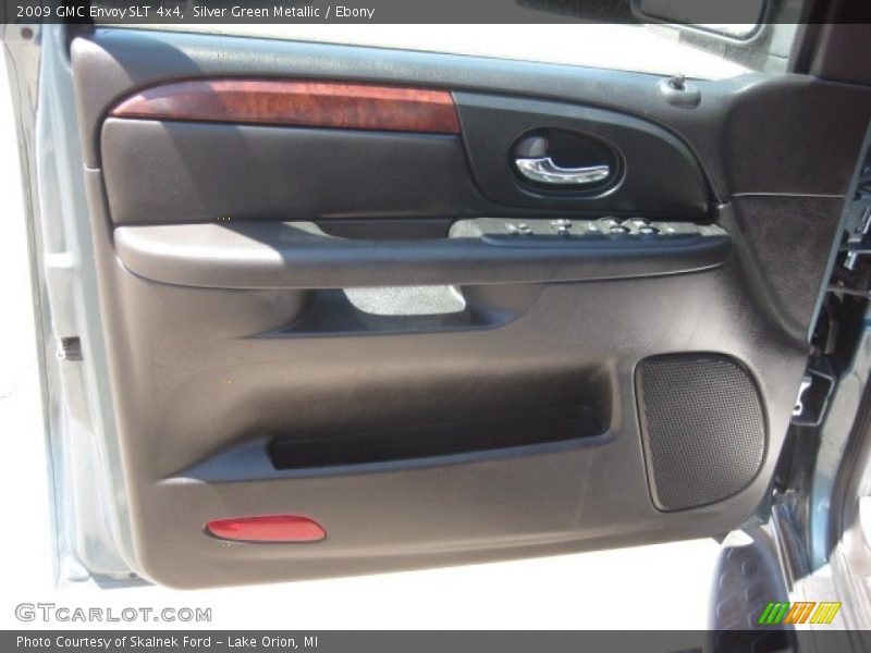 Silver Green Metallic / Ebony 2009 GMC Envoy SLT 4x4