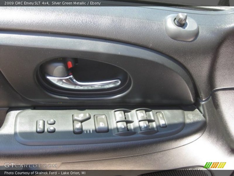 Silver Green Metallic / Ebony 2009 GMC Envoy SLT 4x4