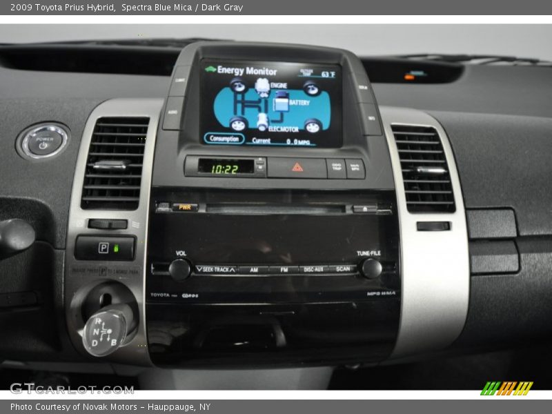 Spectra Blue Mica / Dark Gray 2009 Toyota Prius Hybrid