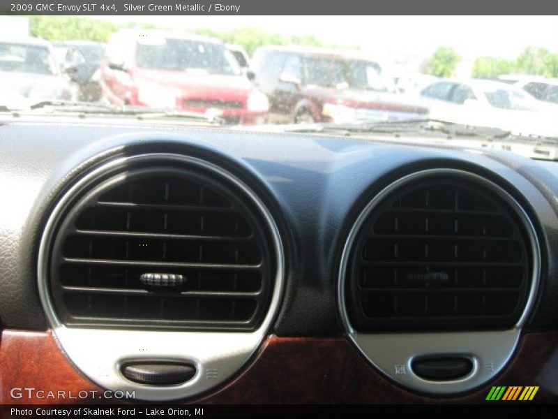 Silver Green Metallic / Ebony 2009 GMC Envoy SLT 4x4