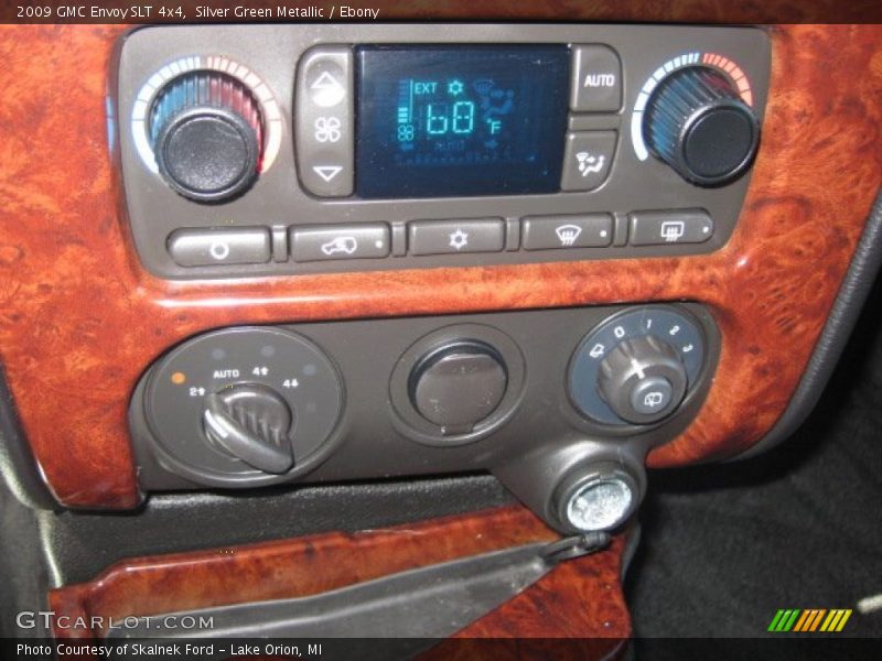 Silver Green Metallic / Ebony 2009 GMC Envoy SLT 4x4