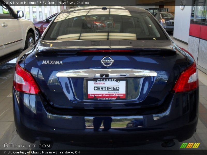 Navy Blue / Charcoal 2010 Nissan Maxima 3.5 SV Sport