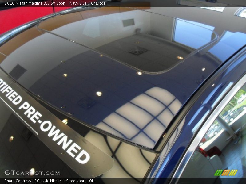 Navy Blue / Charcoal 2010 Nissan Maxima 3.5 SV Sport