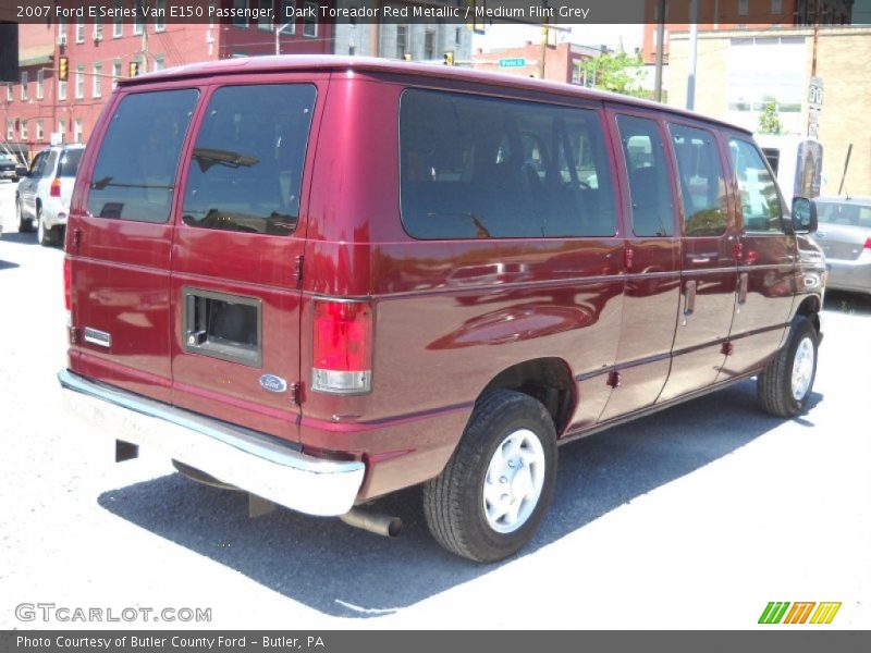  2007 E Series Van E150 Passenger Dark Toreador Red Metallic