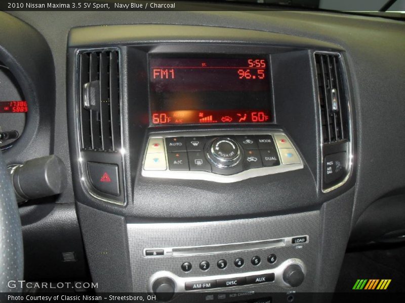 Navy Blue / Charcoal 2010 Nissan Maxima 3.5 SV Sport