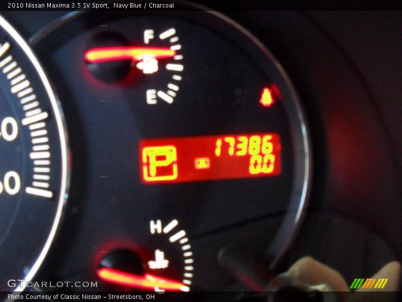 Navy Blue / Charcoal 2010 Nissan Maxima 3.5 SV Sport