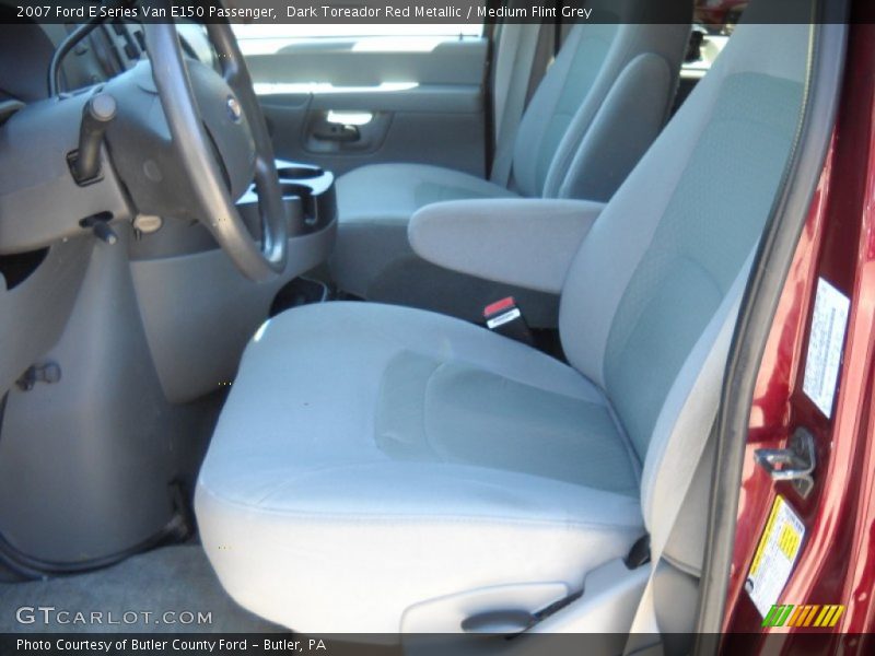  2007 E Series Van E150 Passenger Medium Flint Grey Interior