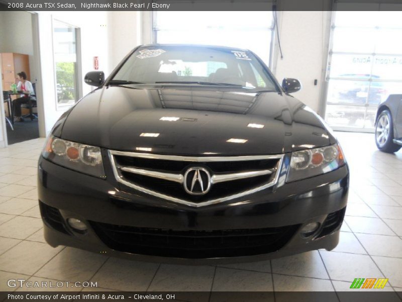 Nighthawk Black Pearl / Ebony 2008 Acura TSX Sedan