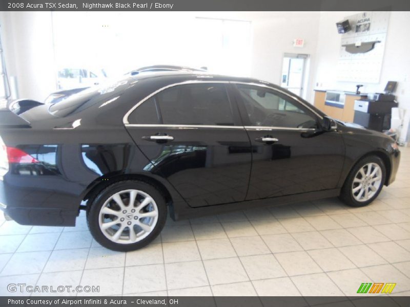 Nighthawk Black Pearl / Ebony 2008 Acura TSX Sedan