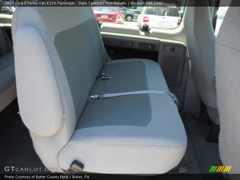 Dark Toreador Red Metallic / Medium Flint Grey 2007 Ford E Series Van E150 Passenger