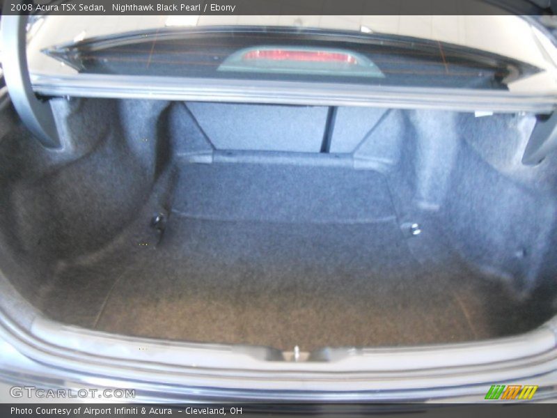 Nighthawk Black Pearl / Ebony 2008 Acura TSX Sedan