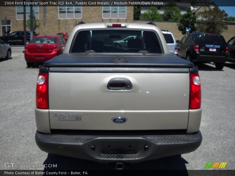 Pueblo Gold Metallic / Medium Pebble/Dark Pebble 2004 Ford Explorer Sport Trac XLS 4x4