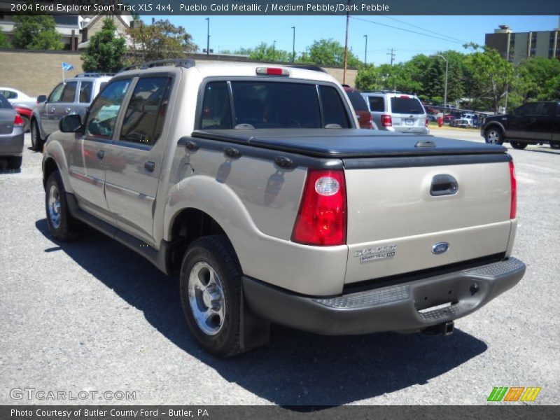 Pueblo Gold Metallic / Medium Pebble/Dark Pebble 2004 Ford Explorer Sport Trac XLS 4x4