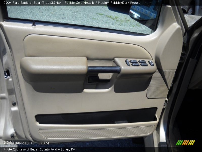 Pueblo Gold Metallic / Medium Pebble/Dark Pebble 2004 Ford Explorer Sport Trac XLS 4x4