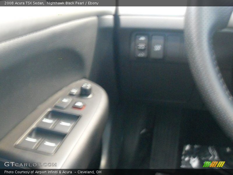 Nighthawk Black Pearl / Ebony 2008 Acura TSX Sedan