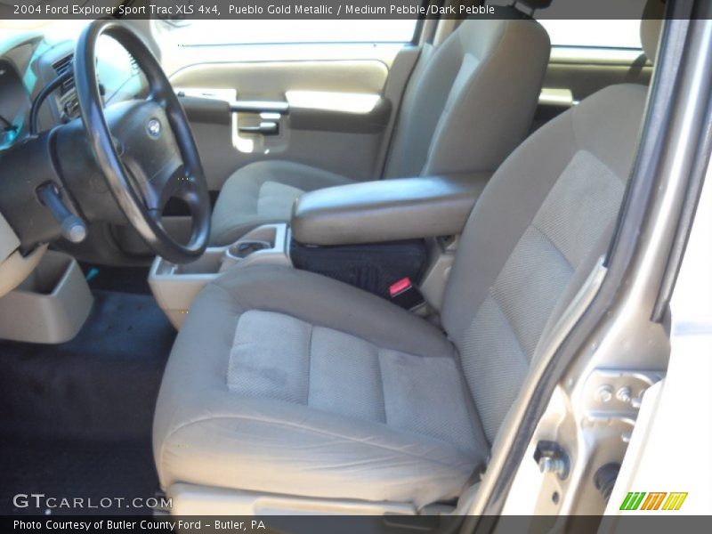 Pueblo Gold Metallic / Medium Pebble/Dark Pebble 2004 Ford Explorer Sport Trac XLS 4x4