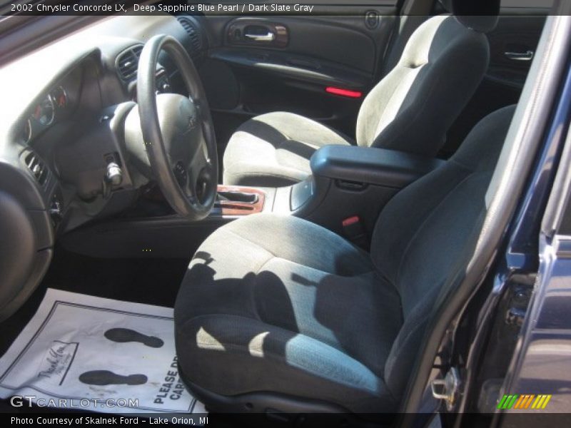 Deep Sapphire Blue Pearl / Dark Slate Gray 2002 Chrysler Concorde LX
