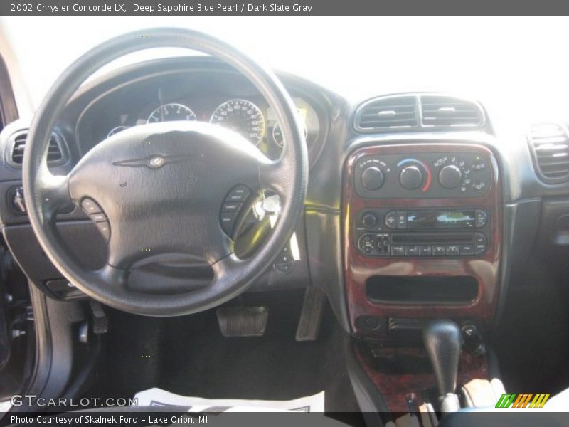 Deep Sapphire Blue Pearl / Dark Slate Gray 2002 Chrysler Concorde LX