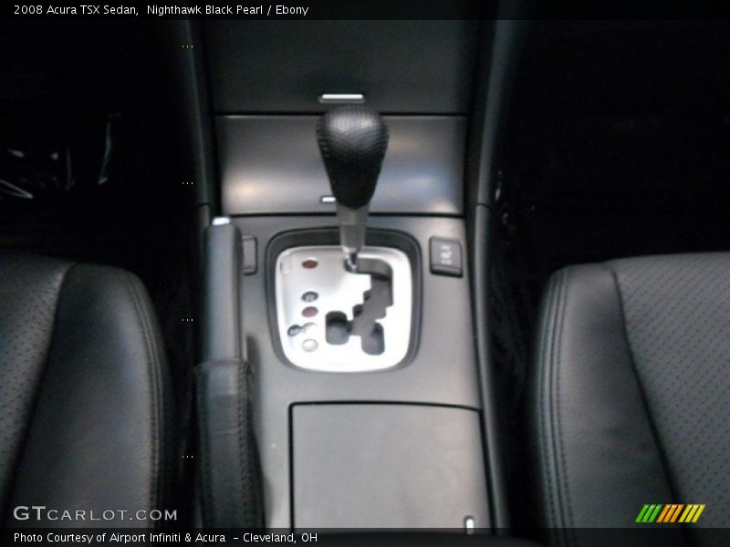 Nighthawk Black Pearl / Ebony 2008 Acura TSX Sedan