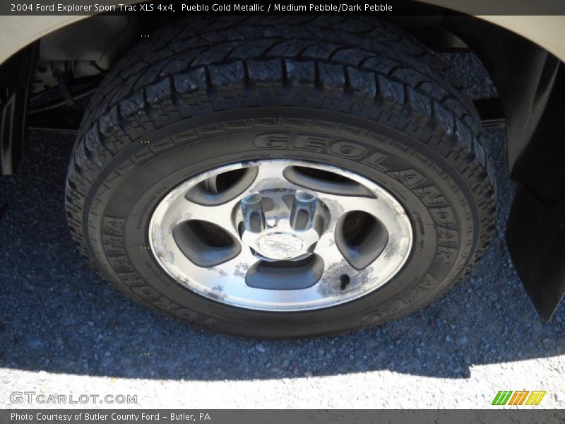 Pueblo Gold Metallic / Medium Pebble/Dark Pebble 2004 Ford Explorer Sport Trac XLS 4x4