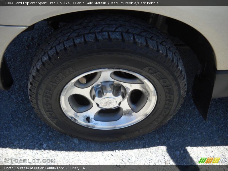 Pueblo Gold Metallic / Medium Pebble/Dark Pebble 2004 Ford Explorer Sport Trac XLS 4x4