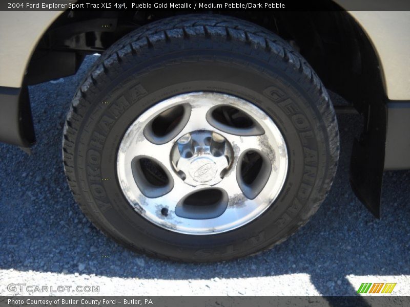 Pueblo Gold Metallic / Medium Pebble/Dark Pebble 2004 Ford Explorer Sport Trac XLS 4x4