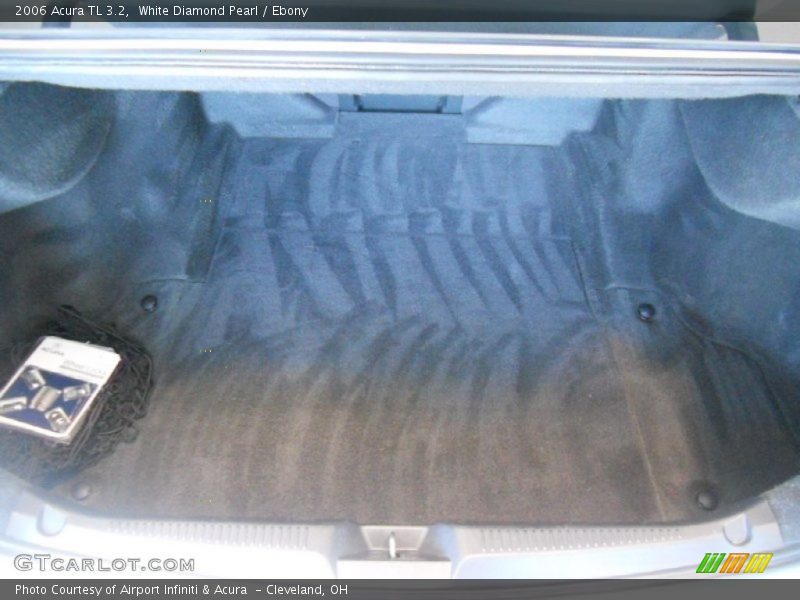 White Diamond Pearl / Ebony 2006 Acura TL 3.2