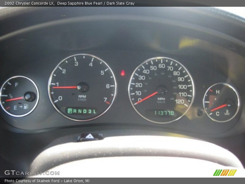  2002 Concorde LX LX Gauges