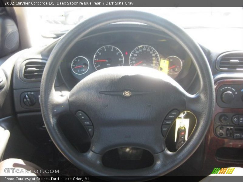 Deep Sapphire Blue Pearl / Dark Slate Gray 2002 Chrysler Concorde LX