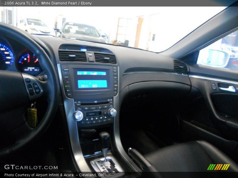 White Diamond Pearl / Ebony 2006 Acura TL 3.2