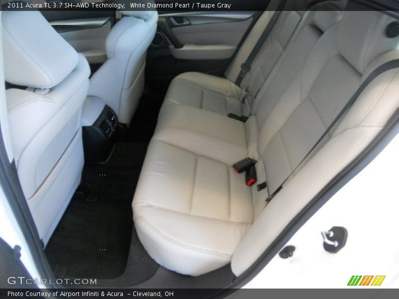  2011 TL 3.7 SH-AWD Technology Taupe Gray Interior