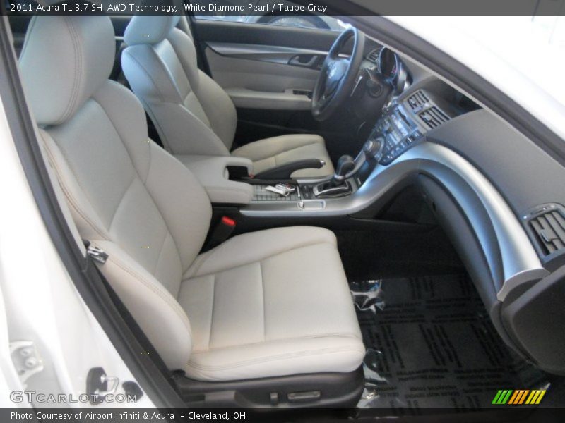 2011 TL 3.7 SH-AWD Technology Taupe Gray Interior